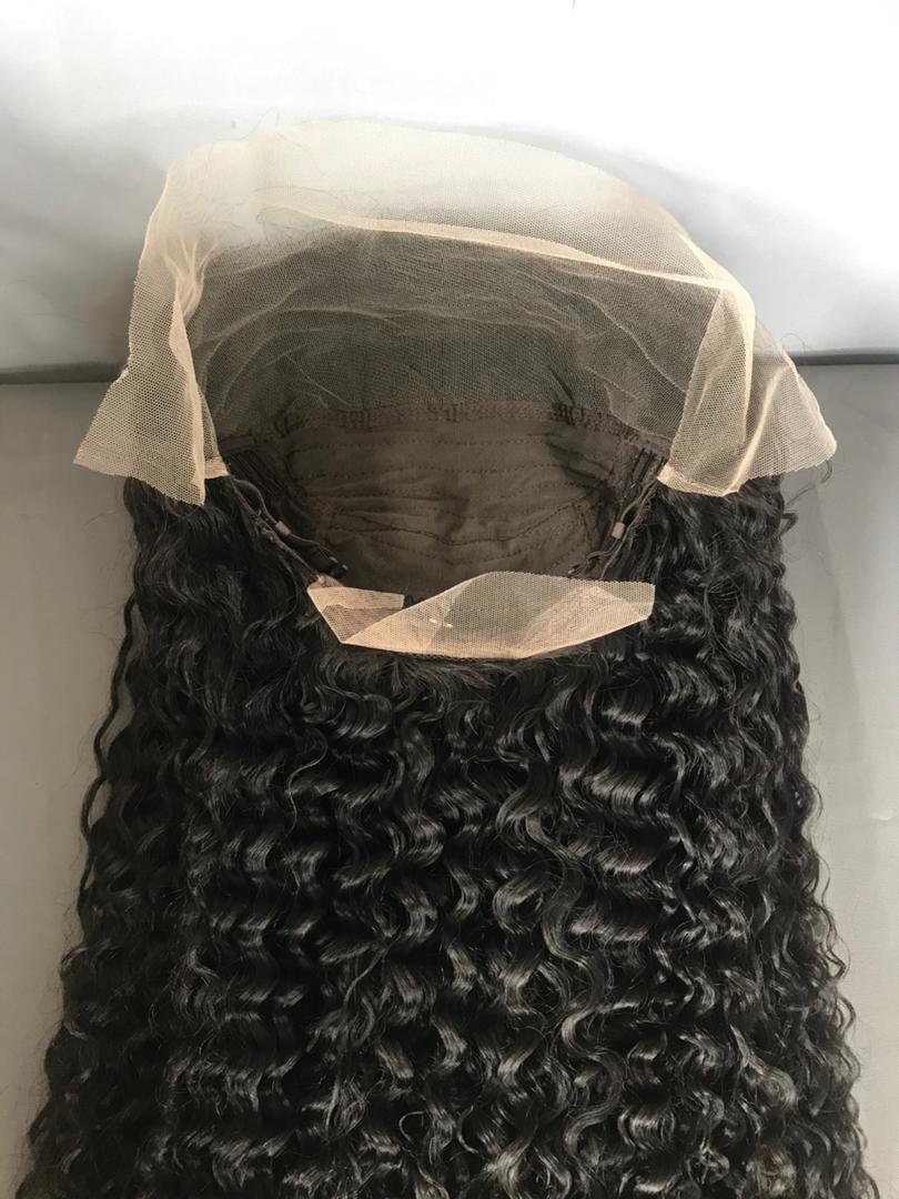 13x4 Transparent Full Frontal Wigs 180% Density